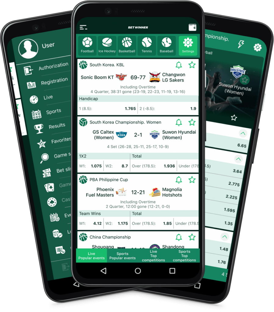 Betwinner Zambia Mobile App
